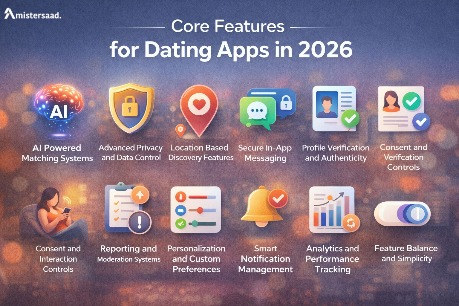 Core Features for Dating Apps in 2026